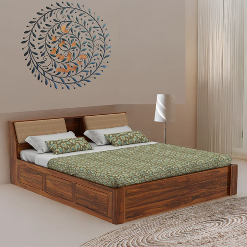 Ikshya Solid Wood Sheesham Bed