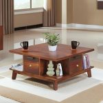 Som Solid Wood Sheesham Coffee Table