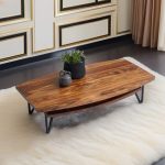 Ojal Solid Wood Sheesham Coffee Table